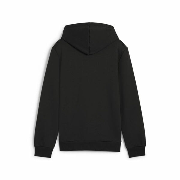 Jungen Sweater mit Kapuze Puma Essentials+ 2 Col Big Logo Schwarz