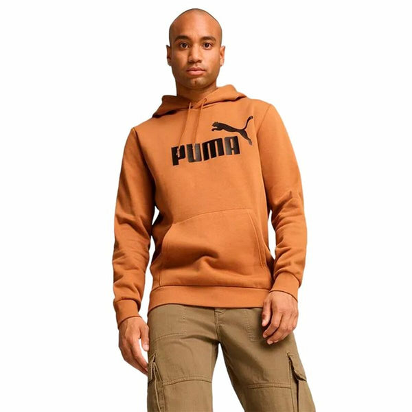 Herren Sweater mit Kapuze Puma Essentials Big Logo Hoodie Fl