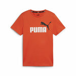 Kurzarm-T-Shirt für Kinder Puma Essentials+ 2 Col Logo