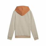 Jungen Sweater mit Kapuze Puma Essentials Block Braun