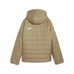Sportjacke für Frauen Puma Ess Hooded Padded Jacket Beige