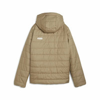 Sportjacke für Frauen Puma Ess Hooded Padded Jacket Beige