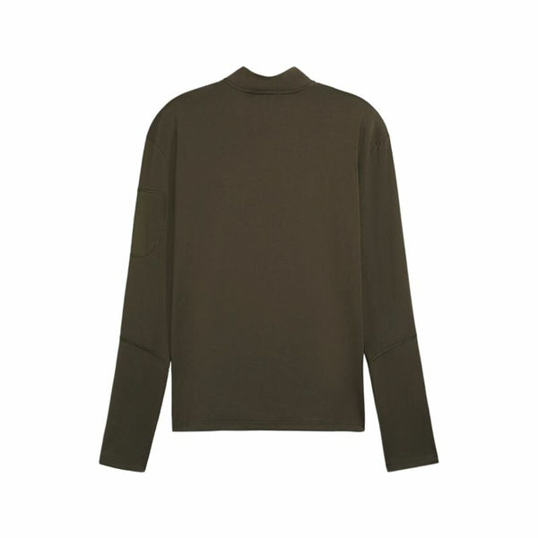 Herren Sweater ohne Kapuze Puma Flex 1/4 Zip Dunkelgrün