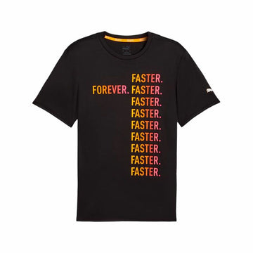 Kurzärmliges Sport T-Shirt Puma Run Favorites Forever Faster M