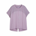 Damen Kurzarm-T-Shirt Puma Cloudspun Mix Lavendel