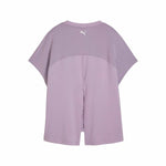 Damen Kurzarm-T-Shirt Puma Cloudspun Mix Lavendel