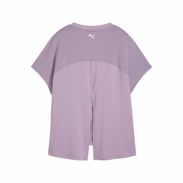 Damen Kurzarm-T-Shirt Puma Cloudspun Mix Lavendel