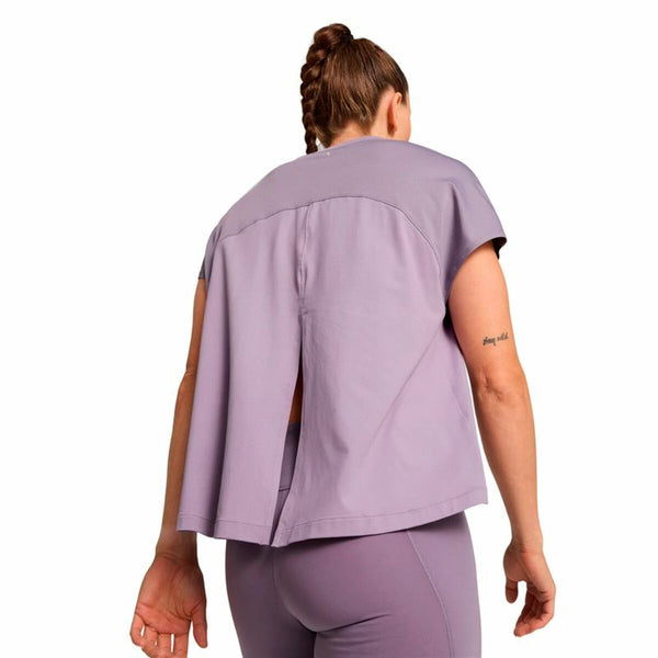 Damen Kurzarm-T-Shirt Puma Cloudspun Mix Lavendel