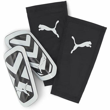Fussball Schienbeinschützer Puma Ultra Flex Sleeve Weiß Schwarz