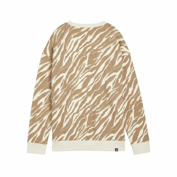 Damen Sweater ohne Kapuze Puma Essentials+ Animal Aop Crew Fl Mujer