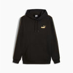 Herren Sweater mit Kapuze Puma Ess Tape Minimal Gold Fl Schwarz