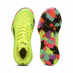 Basketballschuhe für Erwachsene Puma Court Pro Marble Gelb