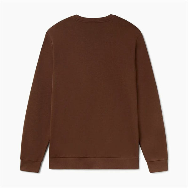 Herren Sweater ohne Kapuze Puma Essentials+ Graphic Crew Fl Hombre Braun