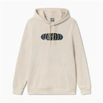 Herren Sweater mit Kapuze Puma Ess+ Graphic Hoodie Fl Beige