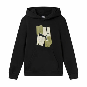 Jungen Sweater mit Kapuze Puma Essentials+ Graphic Fl