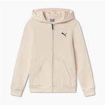 Jacke Für Kinder Puma Essentials+ Graphic Hoodie Fz Beige