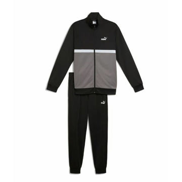 Jogginghose für Erwachsene Puma POLY COLORBLOCK SUIT 684850 01 Schwarz Herren