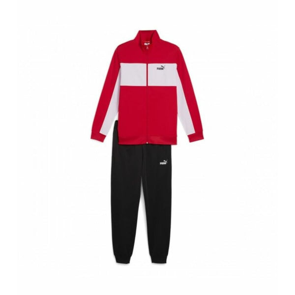 Jogginghose für Erwachsene Puma Poly Colorblock Suit C/O 687304 11 Rot Herren