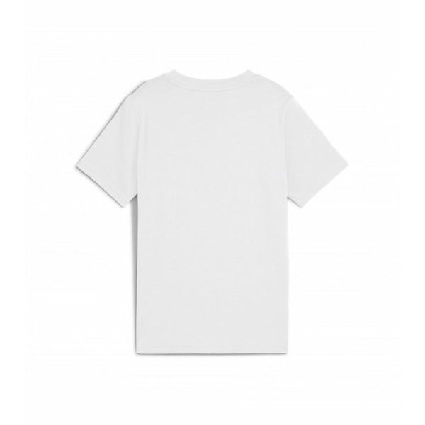 Kurzarm-T-Shirt für Kinder Puma ESS 2 COLOR No.1 Logo Tee B Weiß