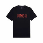Herren Kurzarm-T-Shirt Puma Essentials Schwarz