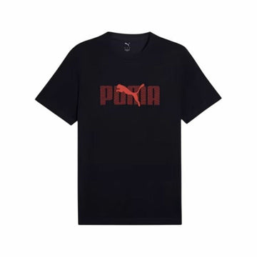 Herren Kurzarm-T-Shirt Puma Essentials Schwarz