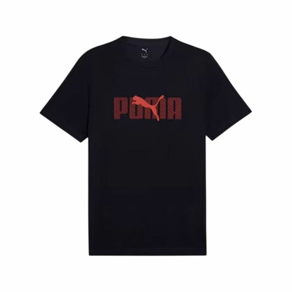 Herren Kurzarm-T-Shirt Puma Essentials Schwarz