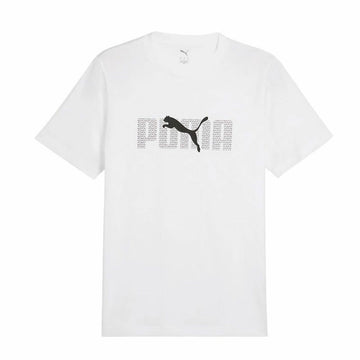 Herren Kurzarm-T-Shirt Puma Essentials Weiß