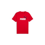 Herren Kurzarm-T-Shirt Puma ESS 2 COLOR No. 1 Logo Tee C/O 684708 11 Rot
