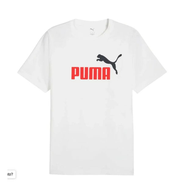 Herren Kurzarm-T-Shirt Puma ESS 2 COLOR No. 1 Logo Tee SS25 684708 02 Weiß