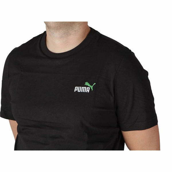 Herren Kurzarm-T-Shirt Puma Essentials Schwarz