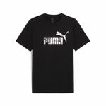 Herren Kurzarm-T-Shirt Puma Graphics Schwarz