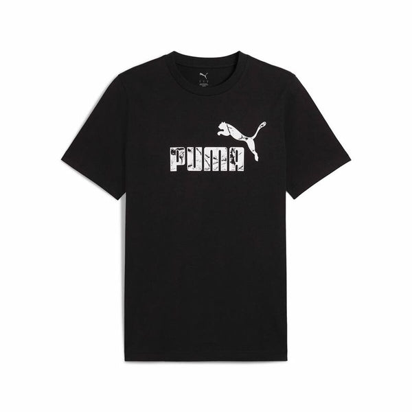 Herren Kurzarm-T-Shirt Puma Graphics Schwarz
