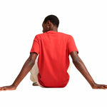 Herren Kurzarm-T-Shirt Puma Graphics Rot