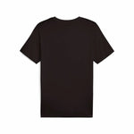 Herren Kurzarm-T-Shirt Puma Graphics Schwarz
