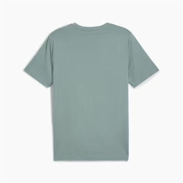 Herren Kurzarm-T-Shirt Puma Graphics Blau grün