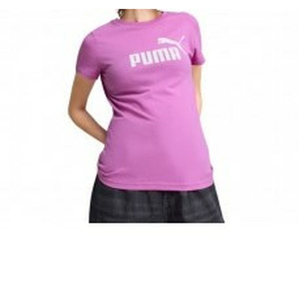 Damen Kurzarm-T-Shirt Puma ESS No. 1 Logo Tee Rosa