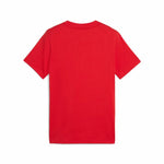 Kurzarm-T-Shirt für Kinder Puma Essentials Cat Rot