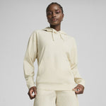 Damen Sweater mit Kapuze Puma ESS ELEVATED 685023 87 Beige