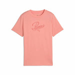 Kurzarm-T-Shirt für Kinder Puma Essentials Rosa
