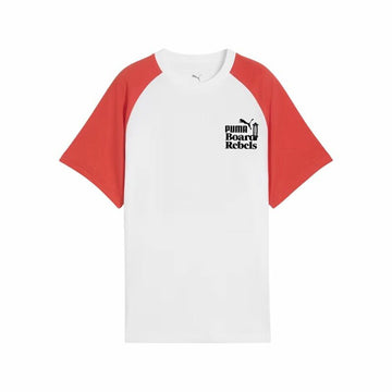 Kurzarm-T-Shirt für Kinder Puma Puma Mid90S Graphic Tee Weiß Rot