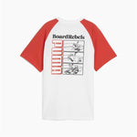 Kurzarm-T-Shirt für Kinder Puma Puma Mid90S Graphic Tee Weiß Rot