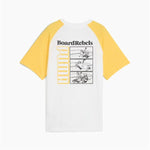 Kurzarm-T-Shirt für Kinder Puma Mid90S Graphic Tee I Weiß Gold