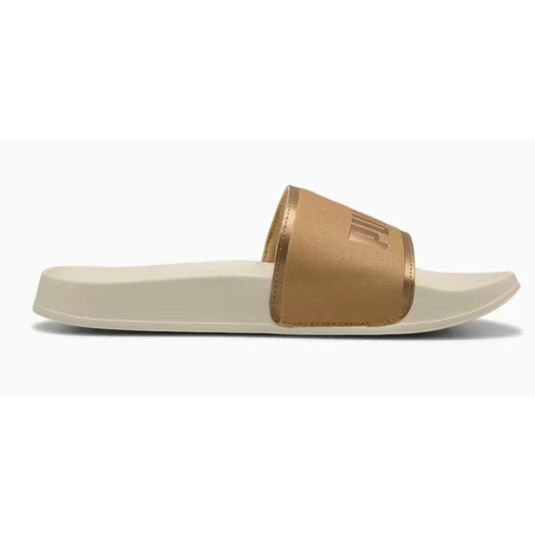 Badelatschen für Frauen Puma Leadcat 2.0 Aqua Metallics SS25 401707 02 Beige