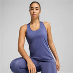 Damen Kurzarm-T-Shirt Puma W Tad Essentialsential Race Blau (XS)