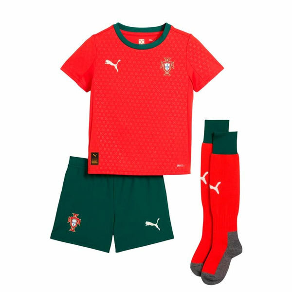 Kinder-Trainingsanzug Puma Portugal Home Minikit Rot