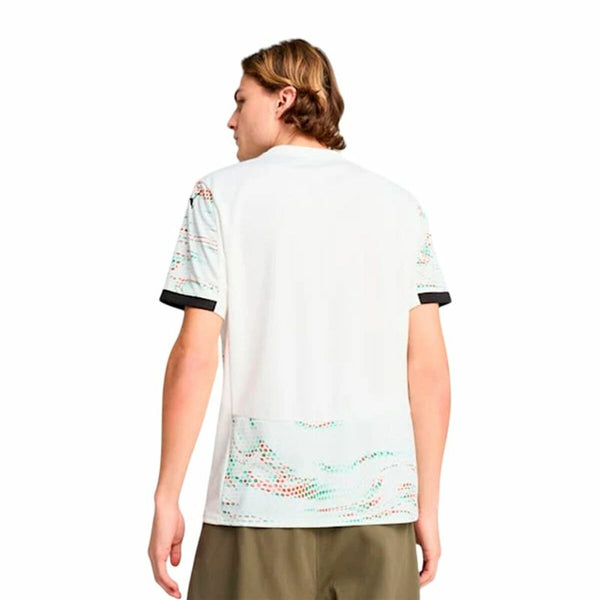 Kurzärmiges Fußball T-Shirt für Männer Puma Portugal Away Repl Weiß