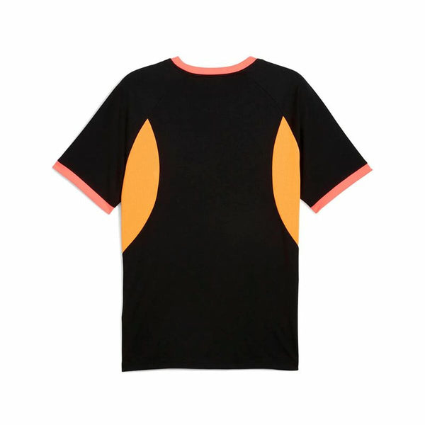 Kurzärmiges Fußball T-Shirt für Männer Puma Individualliga Schwarz