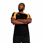 Kurzärmiges Fußball T-Shirt für Männer Puma Individualliga Schwarz