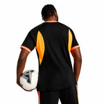 Kurzärmiges Fußball T-Shirt für Männer Puma Individualliga Schwarz