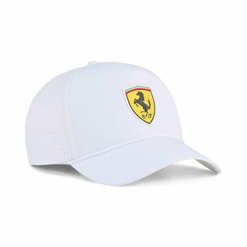 Sportkappe Puma FERRARI RACE TRUCKER CAP 026232 03 Weiß Einheitsgröße